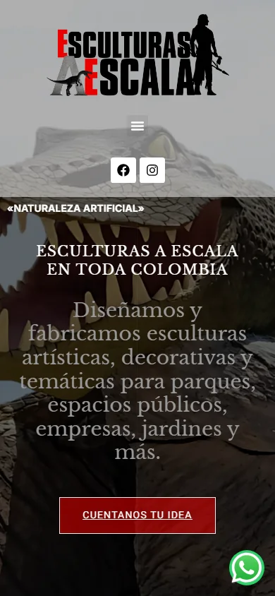 Captura real móvil de Esculturas a Escala